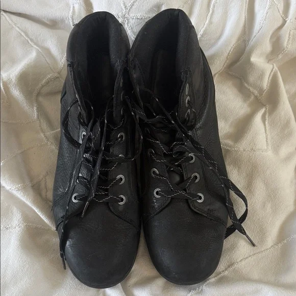 Harley-Davidson Black High-Top Men's Sneakers (11) - Picture 6 of 9